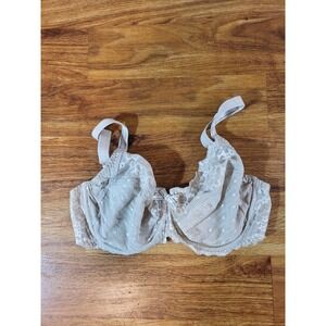 CHANTELLE Rive Gauche Full Coverage Unlined Bra C32810 Beige Size 32DDD